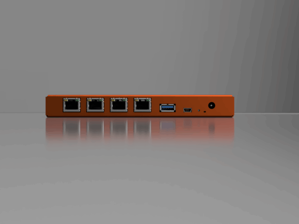 Appliance Deciso DEC697 — Format desktop compact
